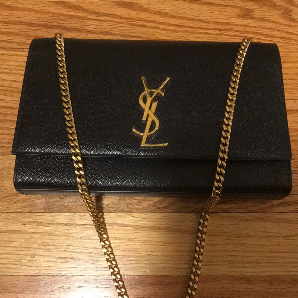 YSL Medium Black ‘Kate’ Purse - Picture 7 of 7